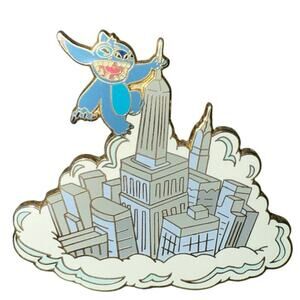 Disney Pin New York City NYC WOD - King Kong Stitch On Empire State Building